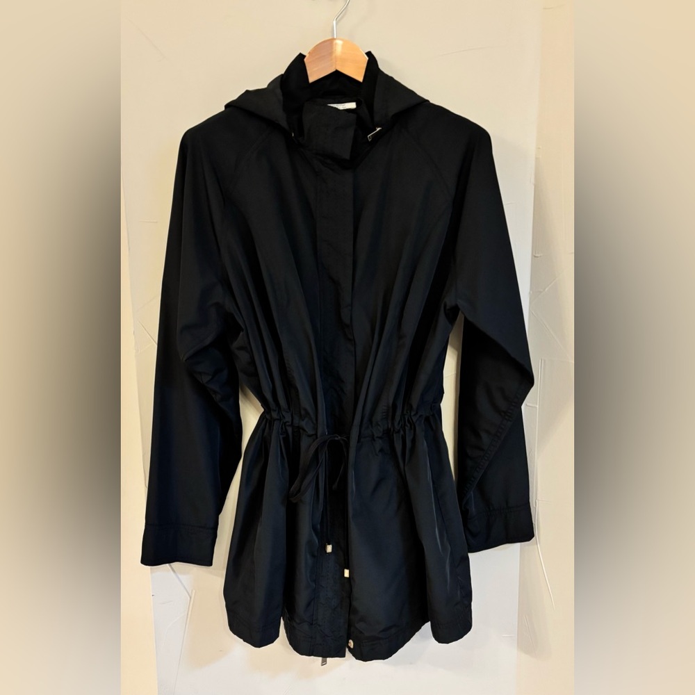 Ava & Viv Black Water-Resistant Anorak Jacket